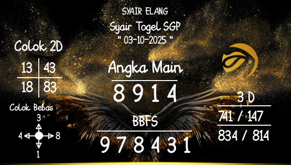 SYAIR ELANG - Syair Togel SGP