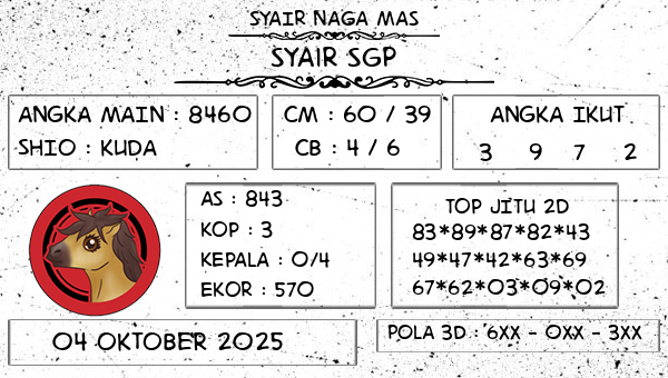 SYAIR NAGA MAS - Syair SGP